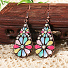 Bohemian Alloy Enamel Dangle Earrings FS-WG2DAA9-16-4