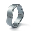 Non-magnetic Synthetic Hematite Finger Rings RJEW-H544-03D-2