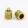 Tibetan Style Cord Ends TIBEP-LF10887YKG-AG-LF-1