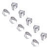 304 Stainless Steel Snap on Bails STAS-UN0016-15P-1