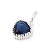 Brass Micro Pave Cubic Zirconia Pendants LS-KK-H204-01S-01-2