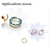 5Pcs Brass Memory Wire for Rings FIND-NH0001-14P-2