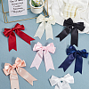14Pcs 7 Colors Polyester Bowknot Ornament Accessories DIY-SP0004-82-3