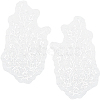 Flower Beading Lace Appliques DIY-WH0304-958-1
