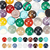 36Pcs 18 Styles Mixed Gemstone Cabochons G-HY0001-55-7