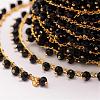 Handmade Glass Beaded Chains AJEW-P061-A08-1
