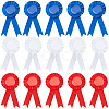24Pcs 3 Colors Award Ribbon Shape Tinplate Badge Pins JEWB-CP0001-28-1