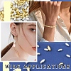 800Pcs 4 Styles Plating Eco-Friendly Plastic Beads KY-YW0002-34-6
