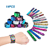 Mermaid Slap Bracelets BJEW-TA0003-01-2