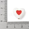 Brass Enamel Beads KK-P294-50G-02-3