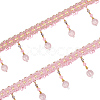 Curtain Plastic Beaded Fringe Trim OCOR-WH0090-69B-1