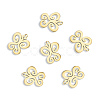 Ion Plating(IP) 201 Stainless Steel Charms STAS-N098-131LG-2