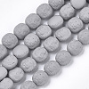 Spray Painted Non-magnetic Synthetic Hematite Beads Strands G-T116-29-11-1