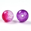 Baking Paint Imitation Jade Glass Beads DGLA-S115-8mm-MY-3