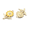 8Pcs Alloy Enamel Pendants ENAM-YW0002-31H-3
