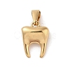 PVD Vacuum Plating 304 Stainless Steel Pendants X-STAS-R232-02G-1