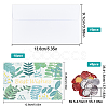 Envelope and Floral Pattern Thank You Cards Sets DIY-CP0004-97-2