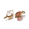 Brass Charms KK-Q043-06G-2