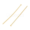 Brass Flat Head Pins KK-F824-114F-G-2