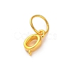 925 Sterling Silver Letter Charms with Jump Rings LS-STER-R008-01G-Q-2