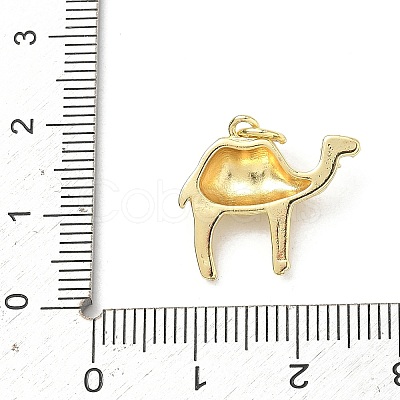 Brass Enamel Pendants KK-H255-25G-1