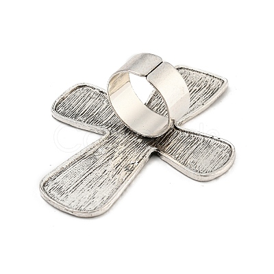 Alloy Adjustable Ring LS-RJEW-K260-01A-P-1