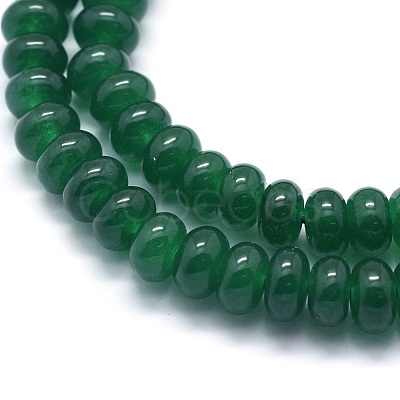 Natural White Jade Beads Strands G-E507-01D-1