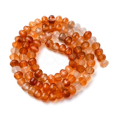 Natural Carnelian Beads Strands G-P587-D06-01-1