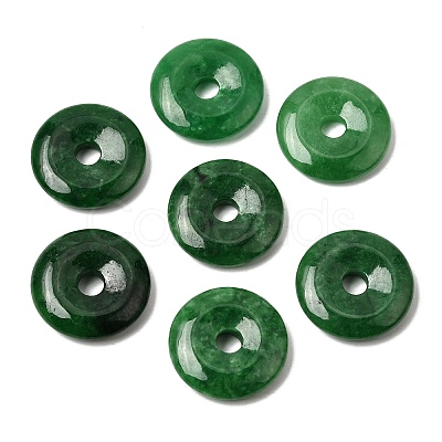 Natural Myanmar Jade Dyed Pendants G-C283-07-1