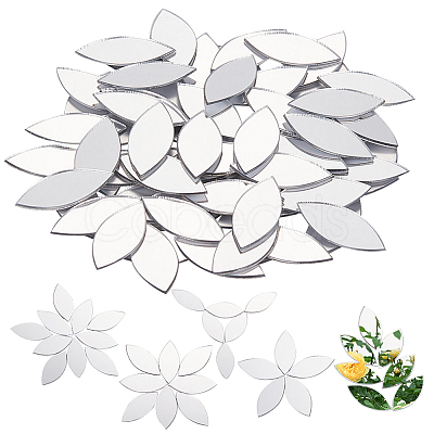 300Pcs Self-Adhesive Acrylic Mosaic Tiles DIY-OC0012-59B-1
