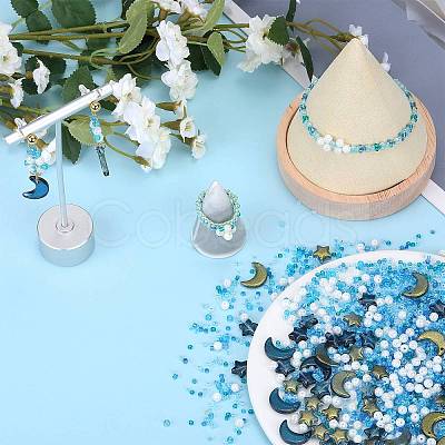 2 Bag Glass & Seed Beads GLAA-SZC0001-94E-1