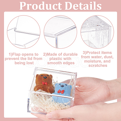 Transparent Plastic Gift Boxes CON-WH0087-68B-1