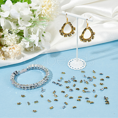 2 Strands 2 Colors Electroplated Synthetic Non-magnetic Hematite Beads Strands G-NB0005-39-1