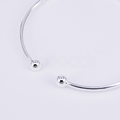Brass Torque Bangles KK-WH0034-22P-1-1