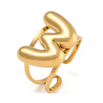304 Stainless Steel Finger Ring RJEW-L125-02G-23-1