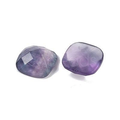 Natural Colorful Fluorite Cabochons G-I370-04A-1