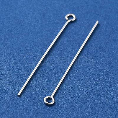 925 Sterling Silver Eye Pins STER-M117-04A-S-1