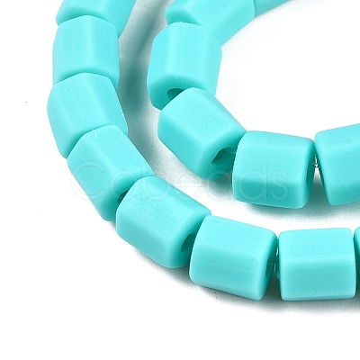 Handmade Polymer Clay Beads Strands CLAY-T021-02M-1