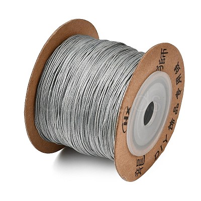 Nylon Braided Cord for Jewelry Making Macrame Craft NWIR-N003-0.6mm-05G-1