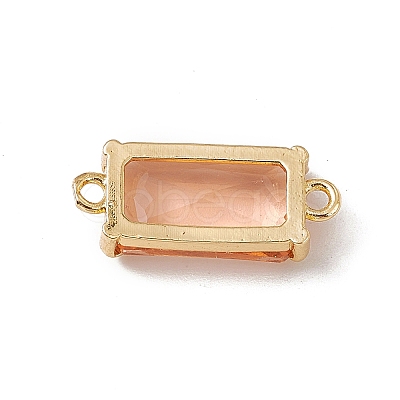 Transparent K9 Glass Connector Charms GLAA-A005-11LG-1