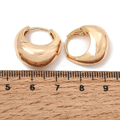 Brass Hoop Earrings for Women KK-CBACA55-11G-1