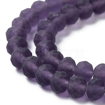 Transparent Glass Beads Strands X1-EGLA-A034-T4mm-MD15-1