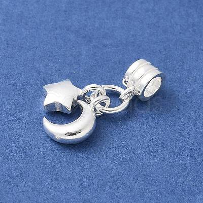 925 Sterling Silver European Dangle Charms STER-H115-01S-1