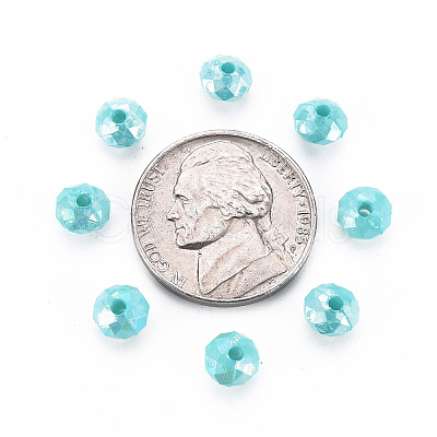 Opaque Acrylic Beads LS-MACR-Q239-018C-05-1