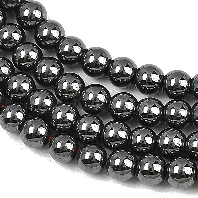 Synthetic Non-magnetic Hematite Beads Strands GG-CBAB93D-B01-3mm-1
