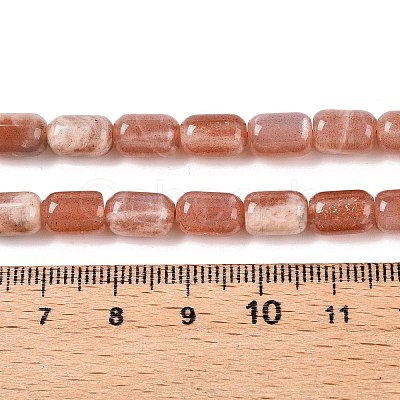 Natural Sunstone Beads Strands G-G980-28-1