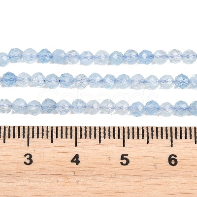 Natural Aquamarine Beads Strands G-RM250101-B31-1