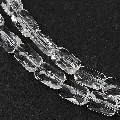 Transparent Glass Beads Strands X-GLAA-Z018-C16-1