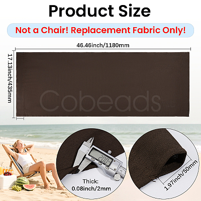 1Pc Chair Polycotton Cloth AJEW-GF0015-38N-1