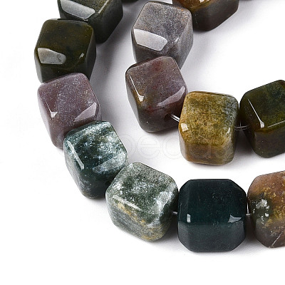 Natural Indian Agate Beads Strands G-N353-03A-02-1
